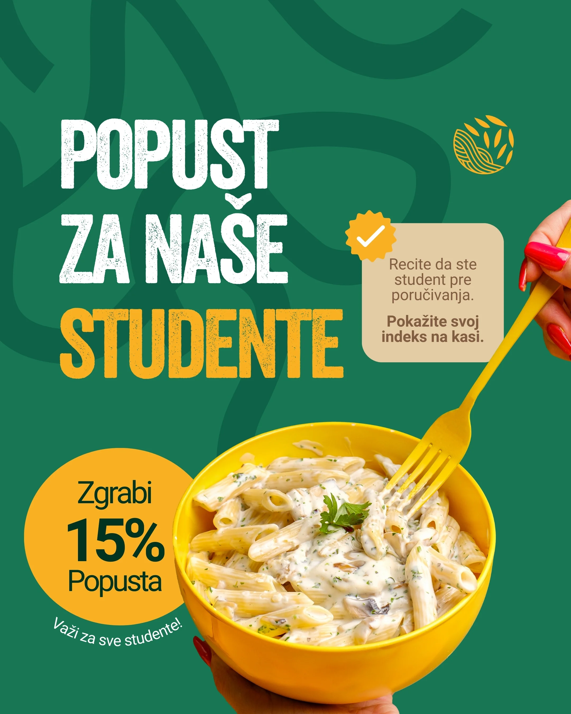 Studentski %